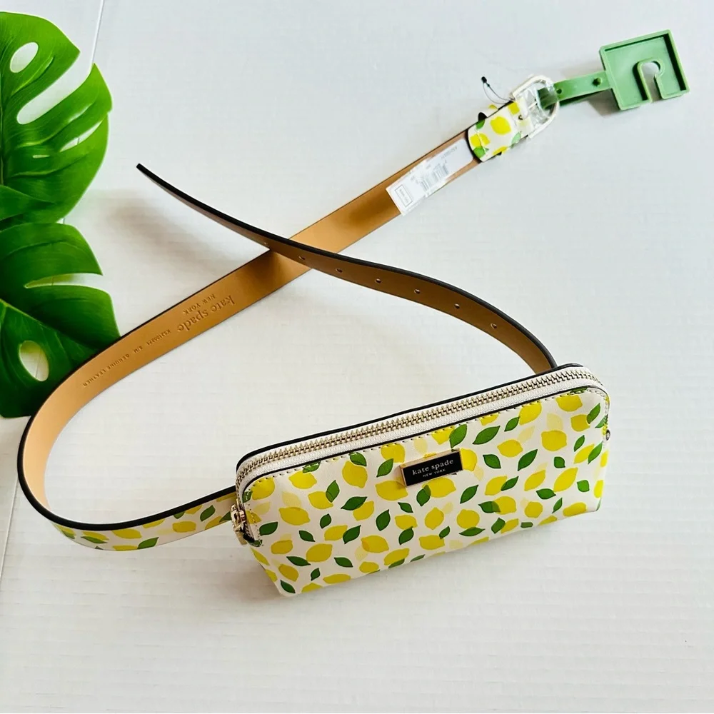 Kate Spade Lemon Drop Crossbody Belt Bag NEW